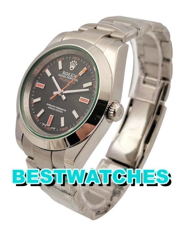 Replica Rolex Milgauss 116400 GV-41 MM – Bild 2