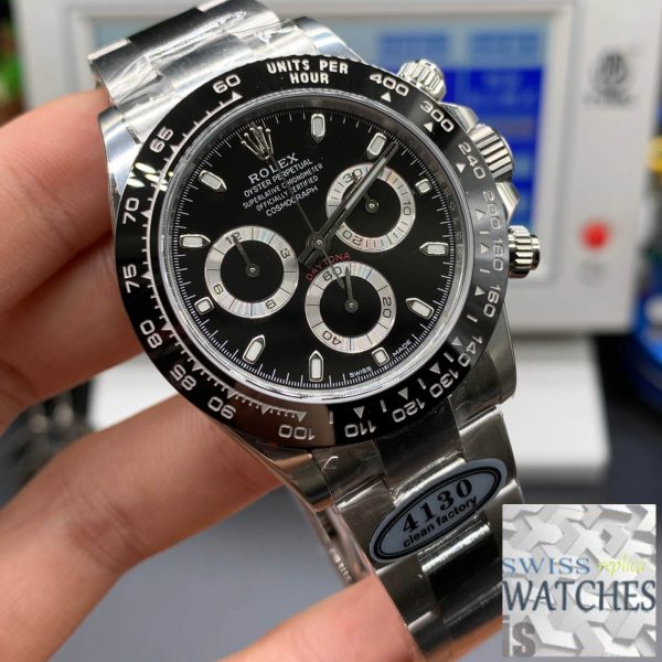Replica Rolex Cosmograph Daytona M116500LN-0002 1:1 Best Edition Clean Factory V3 Ceramic Bezel – Bild 3