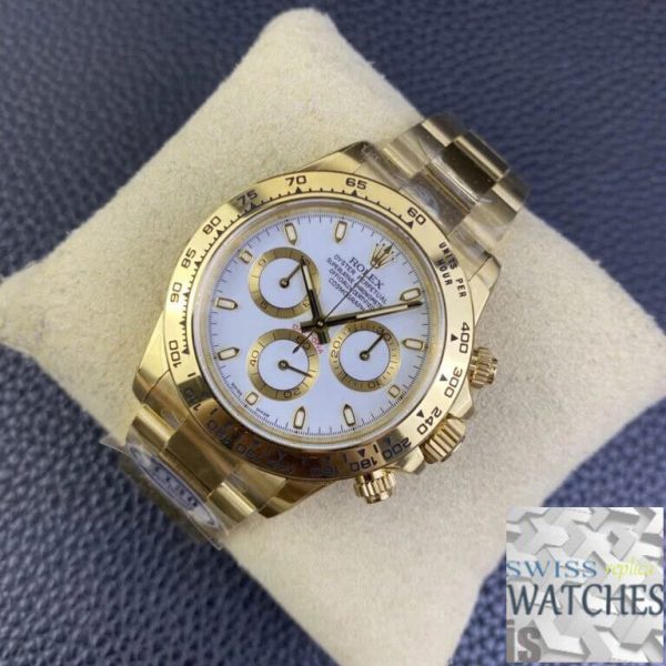 Replica Rolex Cosmograph Daytona M116508-0001 1:1 Best Edition Clean Factory Yellow Gold – Bild 3