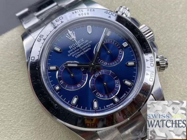 Replica Rolex Cosmograph Daytona M116509-0071 1:1 Best Edition Clean Factory Blue Dial – Bild 3