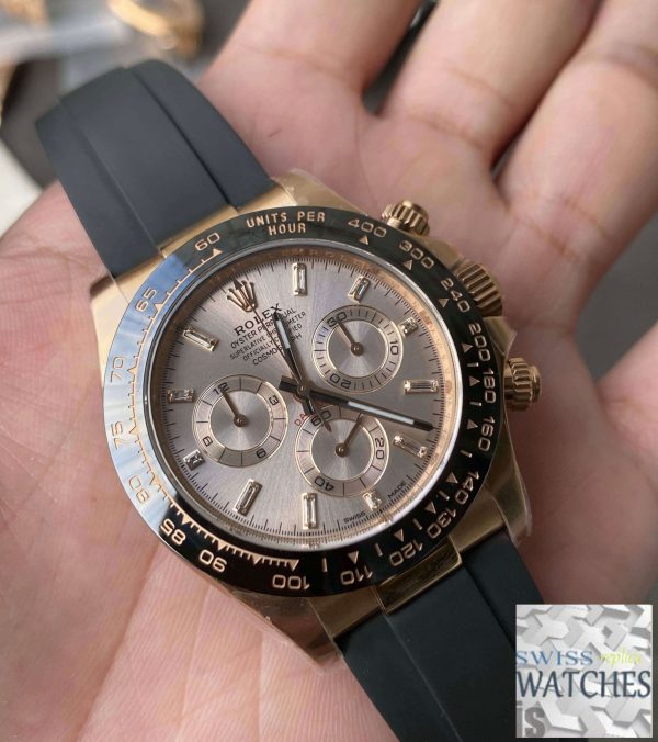 Replica Rolex Cosmograph Daytona M116515ln-0061 1:1 Best Edition Clean Factory Ceramic Bezel – Bild 3