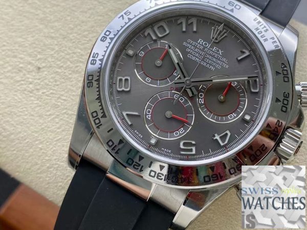 Replica Rolex Cosmograph Daytona 116519-0104 1:1 Best Edition Clean Factory Grey Dial – Bild 3