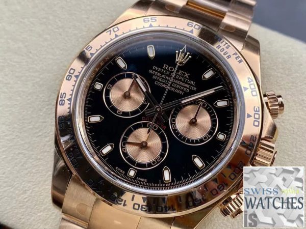 Replica Rolex Cosmograph Daytona M116505-0008 1:1 Best Edition Clean Factory Rose Gold – Bild 3