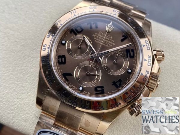 Replica Rolex Cosmograph Daytona M116505-0011 1:1 Best Edition Clean Factory Rose Gold – Bild 3