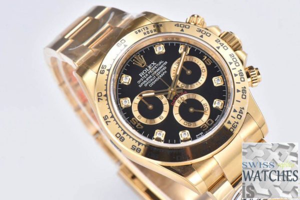 Replica Rolex Cosmograph Daytona M116508-0016 1:1 Best Edition Clean Factory Black Dial – Bild 3