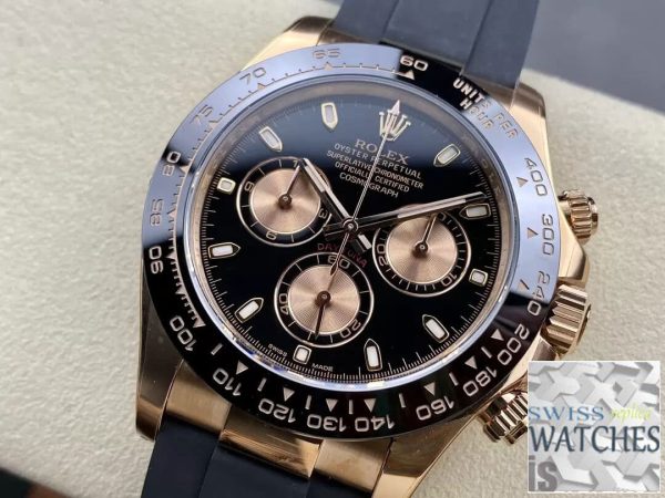 Replica Rolex Cosmograph Daytona M116515LN-0017 1:1 Best Edition Clean Factory Black Dial – Bild 3
