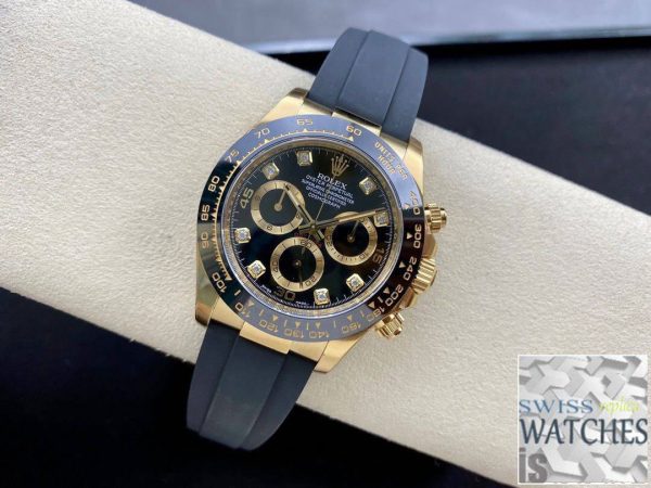 Replica Rolex Cosmograph Daytona M116518ln-0078 1:1 Best Edition Clean Factory Black Dial – Bild 3