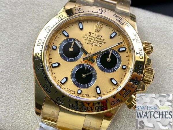 Replica Rolex Daytona M116508-0014 1:1 Best Edition BT Factory Champagne Dial – Bild 3