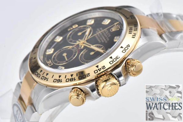 Replica Rolex Cosmograph Daytona M116503-0008 1:1 Best Edition Clean Factory V3 Diamond Dial – Bild 3