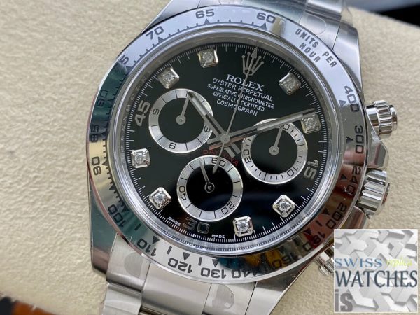 Replica Rolex Cosmograph Daytona M116509-0055 1:1 Best Edition Clean Factory Diamond Dial – Bild 3