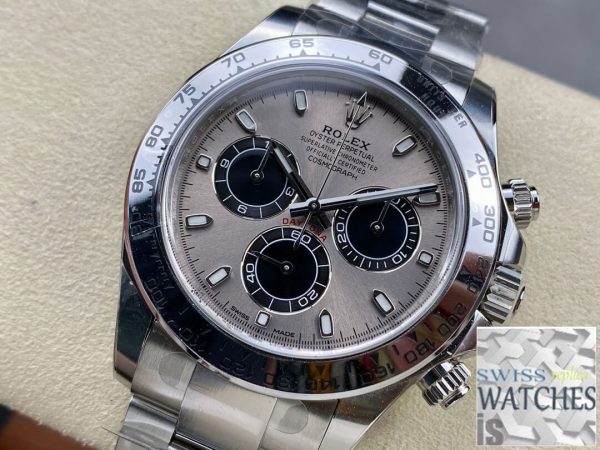 Replica Rolex Cosmograph Daytona M116509-0072 1:1 Best Edition Clean Factory Stainless Steel – Bild 3