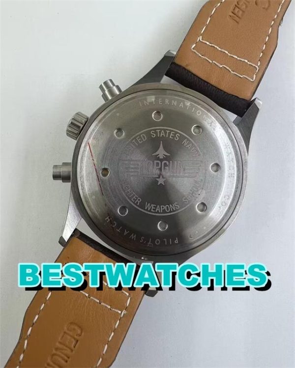 Replica IWC Pilots IW377701 - 42 MM(White) – Bild 3