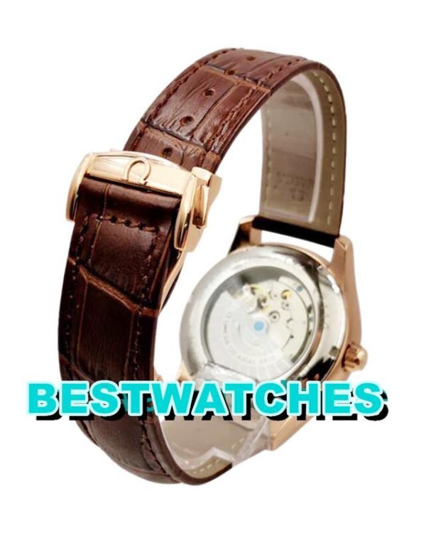 Replica Omega De Ville Hour Vision 431.53.41.21.13.001 - 41 MM(Brown Gold) – Bild 3