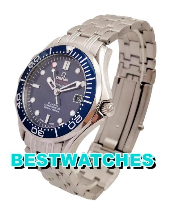 Replica Omega Seamaster 300 M 212.30.41.20.03.001 - 41 MM(Blue) – Bild 3