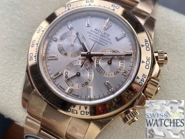 Replica Rolex Cosmograph Daytona 116505 1:1 Best Edition Clean Factory Rose Gold – Bild 4