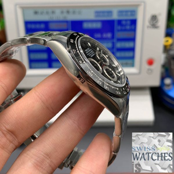 Replica Rolex Cosmograph Daytona M116500LN-0002 1:1 Best Edition Clean Factory V3 Ceramic Bezel – Bild 4