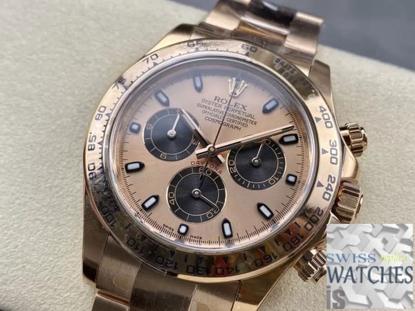 Replica Rolex Cosmograph Daytona M116505-0009 1:1 Best Edition Clean Factory Rose Gold – Bild 4