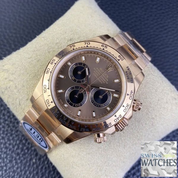 Replica Rolex Cosmograph Daytona M116505-0013 1:1 Best Edition Clean Factory Rose Gold – Bild 4