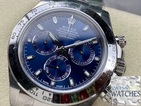 Replica Rolex Cosmograph Daytona M116509-0071 1:1 Best Edition Clean Factory Blue Dial – Bild 4