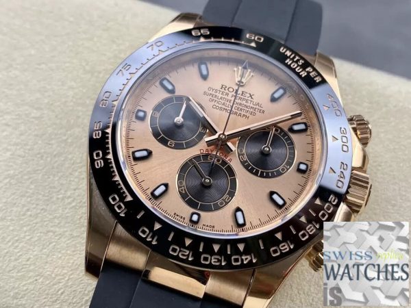 Replica Rolex Cosmograph Daytona M116515LN-0018 1:1 Best Edition Clean Factory Ceramic Bezel – Bild 4