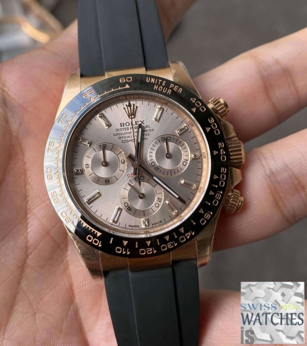Replica Rolex Cosmograph Daytona M116515ln-0061 1:1 Best Edition Clean Factory Ceramic Bezel – Bild 4