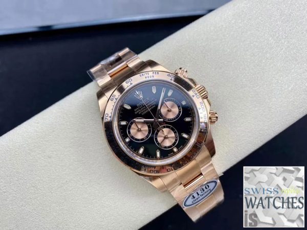 Replica Rolex Cosmograph Daytona M116505-0008 1:1 Best Edition Clean Factory Rose Gold – Bild 4