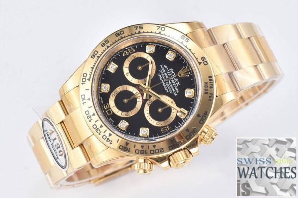 Replica Rolex Cosmograph Daytona M116508-0016 1:1 Best Edition Clean Factory Black Dial – Bild 4