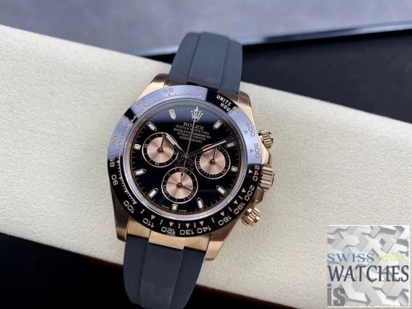 Replica Rolex Cosmograph Daytona M116515LN-0017 1:1 Best Edition Clean Factory Black Dial – Bild 4