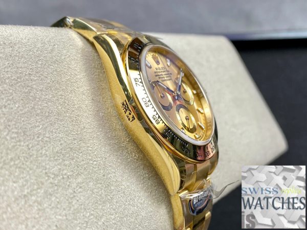 Replica Rolex Daytona M116508-0003 1:1 Best Edition BT Factory Gold Dial – Bild 4