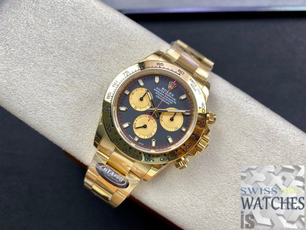 Replica Rolex Daytona M116508-0009 1:1 Best Edition BT Factory Yellow Gold – Bild 4
