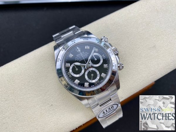 Replica Rolex Cosmograph Daytona M116509-0055 1:1 Best Edition Clean Factory Diamond Dial – Bild 4