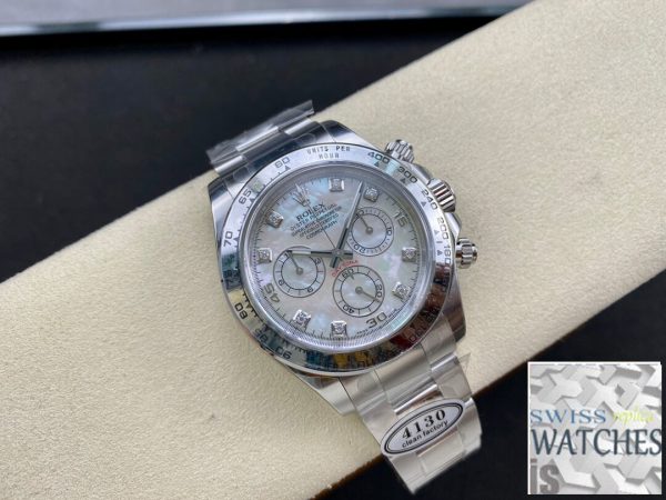 Replica Rolex Cosmograph Daytona M116509-0064 1:1 Best Edition Clean Factory Mother-Of-Pearl Dial – Bild 4