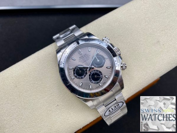 Replica Rolex Cosmograph Daytona M116509-0072 1:1 Best Edition Clean Factory Stainless Steel – Bild 4