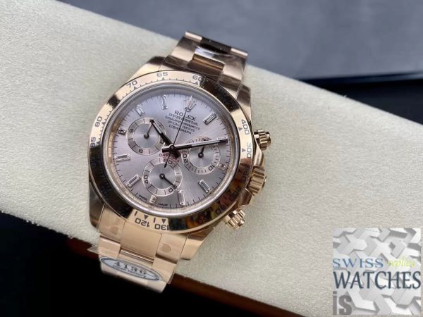Replica Rolex Cosmograph Daytona 116505 1:1 Best Edition Clean Factory Rose Gold – Bild 5