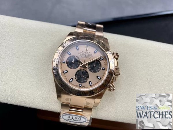Replica Rolex Cosmograph Daytona M116505-0009 1:1 Best Edition Clean Factory Rose Gold – Bild 5