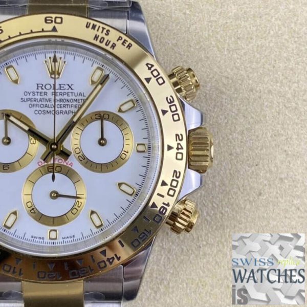 Replica Rolex Cosmograph Daytona M116503-0001 1:1 Best Edition Clean Factory White Dial – Bild 5