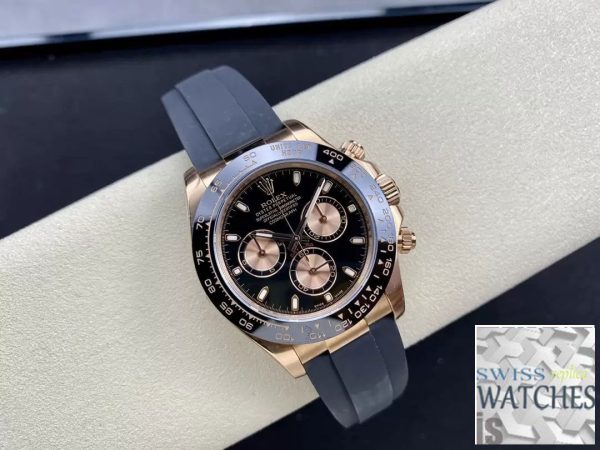 Replica Rolex Cosmograph Daytona M116515LN-0017 1:1 Best Edition Clean Factory Black Dial – Bild 5