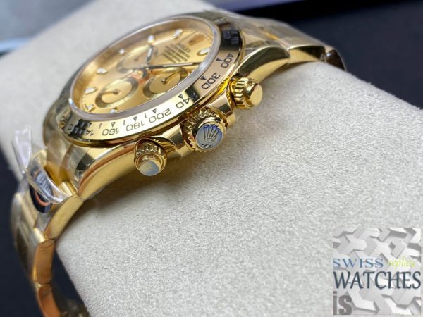 Replica Rolex Daytona M116508-0003 1:1 Best Edition BT Factory Gold Dial – Bild 5