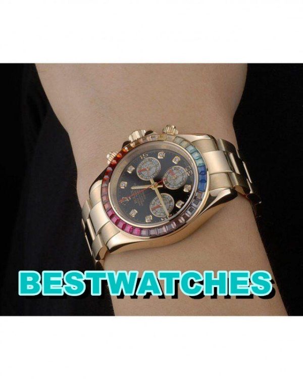 Replica Rolex Daytona Cosmograph Rainbow 116599 RBOW – Bild 5