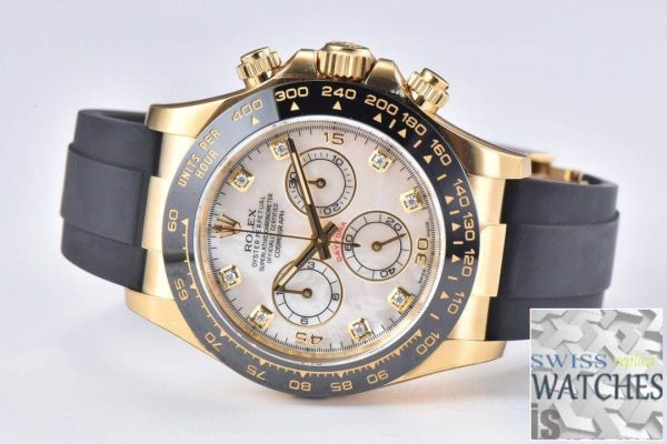 Replica Rolex Cosmograph Daytona 116518LN-0037 1:1 Best Edition Clean Factory Mother-Of-Pearl Dial – Bild 5