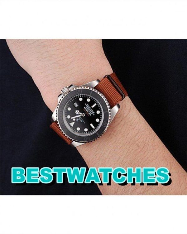 Replica Rolex Submariner STEALTH MK III Brown Fabric Band Rl425 621387 – Bild 5