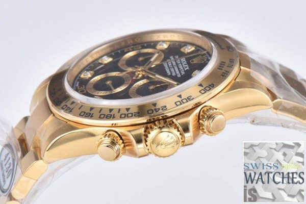 Replica Rolex Cosmograph Daytona M116508-0016 1:1 Best Edition Clean Factory Black Dial – Bild 6