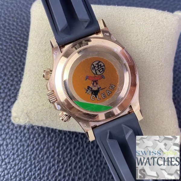 Replica Rolex Cosmograph Daytona M116515LN-0015 1:1 Best Edition Clean Factory V3 Rubber Strap – Bild 6