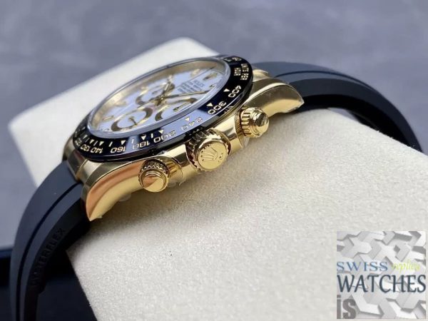 Replica Rolex Cosmograph Daytona M116518LN-0041 1:1 Best Edition Clean Factory White Dial – Bild 6