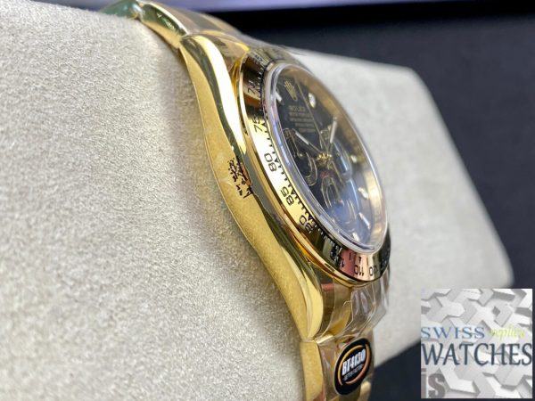 Replica Rolex Daytona M116508-0004 1:1 Best Edition BT Factory Yellow Gold – Bild 6