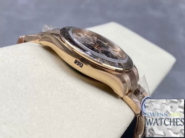 Replica Rolex Cosmograph Daytona M116505-0016 1:1 Best Edition Clean Factory Gold Dial – Bild 6