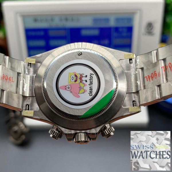 Replica Rolex Cosmograph Daytona M116500LN-0002 1:1 Best Edition Clean Factory V3 Ceramic Bezel – Bild 7