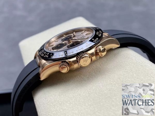 Replica Rolex Cosmograph Daytona M116515LN-0059 1:1 Best Edition Clean Factory Rubber Strap – Bild 7