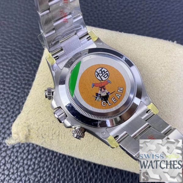 Replica Rolex Cosmograph Daytona 1:1 Best Edition Clean Factory V3 Stainless Steel White Dial – Bild 7