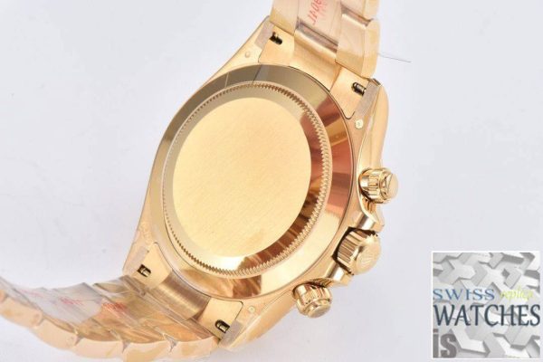 Replica Rolex Cosmograph Daytona M116508-0007 1:1 Best Edition Clean Factory Yellow Gold – Bild 7